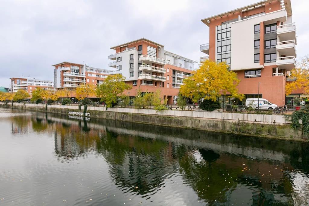 Appartement Climatise 3 Etoiles T3 Chic A Strasbourg Avec Billard Et Terrasse מראה חיצוני תמונה