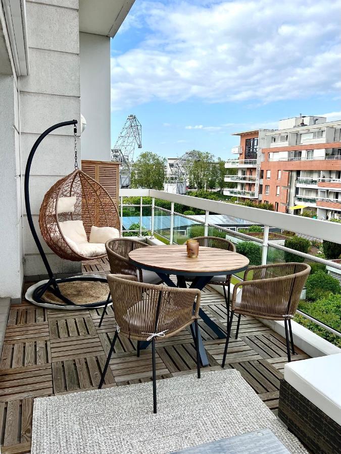 Appartement Climatise 3 Etoiles T3 Chic A Strasbourg Avec Billard Et Terrasse מראה חיצוני תמונה